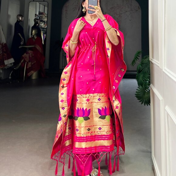 JACQUARD KAFTAN - Picture 4 of 12